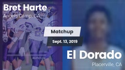 Matchup: Bret Harte vs. El Dorado  2019