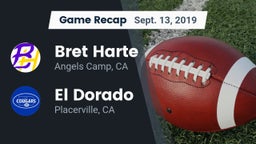 Recap: Bret Harte  vs. El Dorado  2019