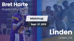 Matchup: Bret Harte vs. Linden  2019