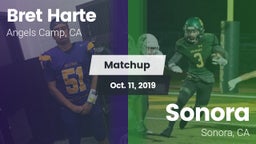 Matchup: Bret Harte vs. Sonora  2019