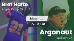 Matchup: Bret Harte vs. Argonaut  2019