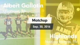 Matchup: Gallatin vs. Highlands  2016