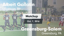 Matchup: Gallatin vs. Greensburg-Salem  2016