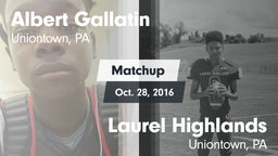 Matchup: Gallatin vs. Laurel Highlands  2016