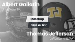 Matchup: Gallatin vs. Thomas Jefferson  2017