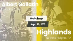 Matchup: Gallatin vs. Highlands  2017