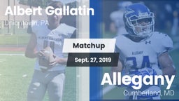 Matchup: Albert Gallatin vs. Allegany  2019