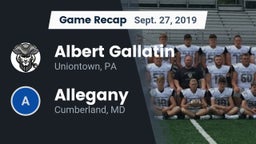 Recap: Albert Gallatin vs. Allegany  2019