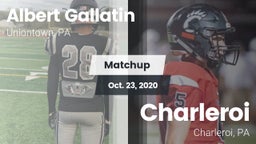 Matchup: Albert Gallatin vs. Charleroi  2020
