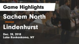 Sachem North  vs Lindenhurst  Game Highlights - Dec. 28, 2018