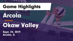 Arcola  vs Okaw Valley Game Highlights - Sept. 24, 2019