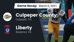 Recap: Culpeper County  vs. Liberty  2021