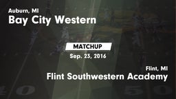 Matchup: Bay City Western vs. Flint Southwestern Academy  2016