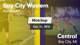 Matchup: Bay City Western vs. Central  2016