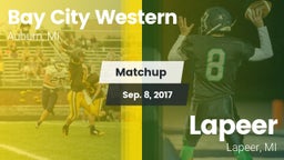 Matchup: Bay City Western vs. Lapeer   2017