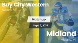 Matchup: Bay City Western vs. Midland  2018