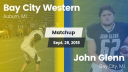 Matchup: Bay City Western vs. John Glenn  2018
