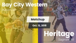 Matchup: Bay City Western vs. Heritage  2018