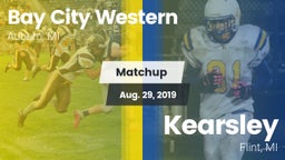 Matchup: Bay City Western vs. Kearsley  2019