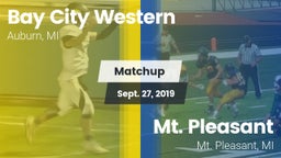 Matchup: Bay City Western vs. Mt. Pleasant  2019