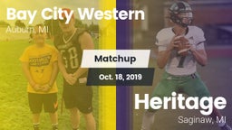 Matchup: Bay City Western vs. Heritage  2019