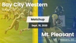 Matchup: Bay City Western vs. Mt. Pleasant  2020