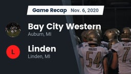 Recap: Bay City Western  vs. Linden  2020