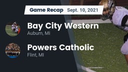 Recap: Bay City Western  vs. Powers Catholic  2021