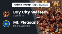 Recap: Bay City Western  vs. Mt. Pleasant  2022