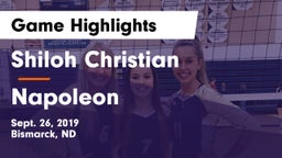 Shiloh Christian  vs Napoleon Game Highlights - Sept. 26, 2019