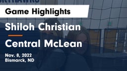 Shiloh Christian  vs Central McLean Game Highlights - Nov. 8, 2022