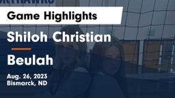 Shiloh Christian  vs Beulah  Game Highlights - Aug. 26, 2023