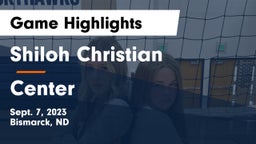 Shiloh Christian  vs Center Game Highlights - Sept. 7, 2023