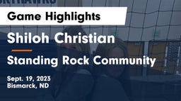 Shiloh Christian  vs Standing Rock Community  Game Highlights - Sept. 19, 2023
