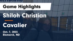 Shiloh Christian  vs Cavalier Game Highlights - Oct. 7, 2023