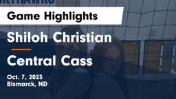 Shiloh Christian  vs Central Cass Game Highlights - Oct. 7, 2023