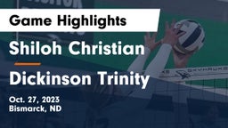 Shiloh Christian  vs Dickinson Trinity  Game Highlights - Oct. 27, 2023