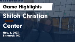 Shiloh Christian  vs Center Game Highlights - Nov. 6, 2023