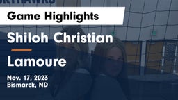 Shiloh Christian  vs Lamoure Game Highlights - Nov. 17, 2023