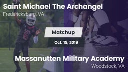 Matchup: Saint Michael The Ar vs. Massanutten Military Academy  2019