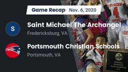 Recap: Saint Michael The Archangel vs. Portsmouth Christian Schools 2020