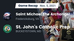 Recap: Saint Michael The Archangel vs. St. John's Catholic Prep  2021