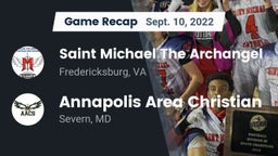 Recap: Saint Michael The Archangel vs. Annapolis Area Christian  2022