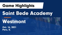 Saint Bede Academy vs Westmont  Game Highlights - Oct. 16, 2021