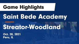 Saint Bede Academy vs Streator-Woodland Game Highlights - Oct. 28, 2021