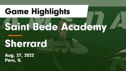 Saint Bede Academy vs Sherrard  Game Highlights - Aug. 27, 2022
