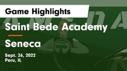 Saint Bede Academy vs Seneca  Game Highlights - Sept. 26, 2022