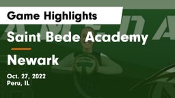 Saint Bede Academy vs Newark  Game Highlights - Oct. 27, 2022