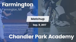Matchup: Farmington vs. Chandler Park Academy 2017