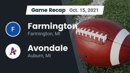 Recap: Farmington  vs. Avondale  2021